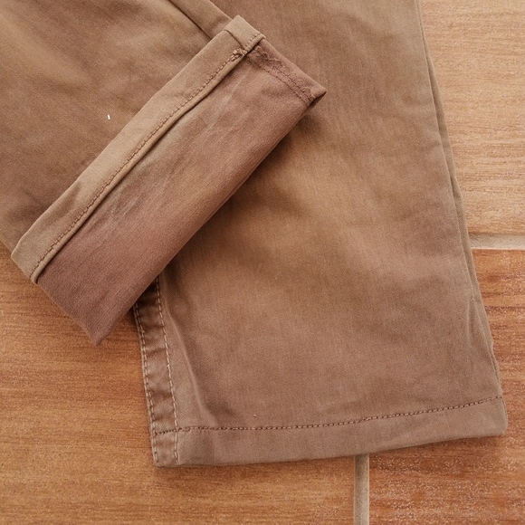 Pure Color Tan Western Jeans, sz. 29 - Picture 5 of 8